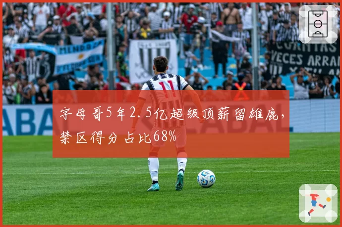 字母哥5年2.5亿超级顶薪留雄鹿，禁区得分占比68%